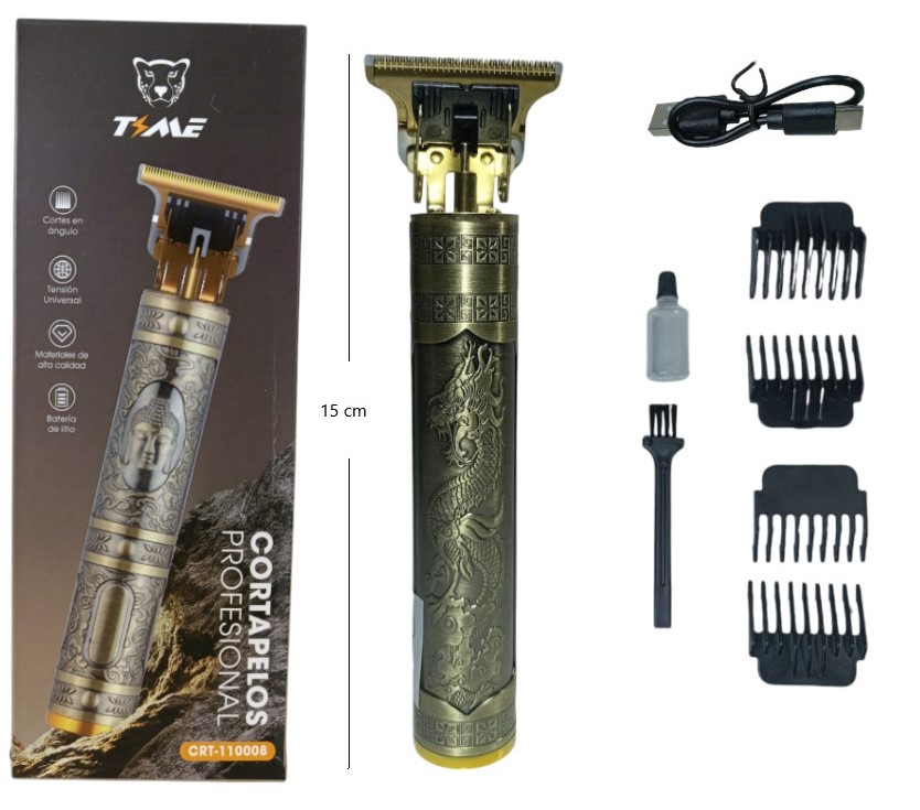 CORTADOR DE PELO RECARGABLE METAL