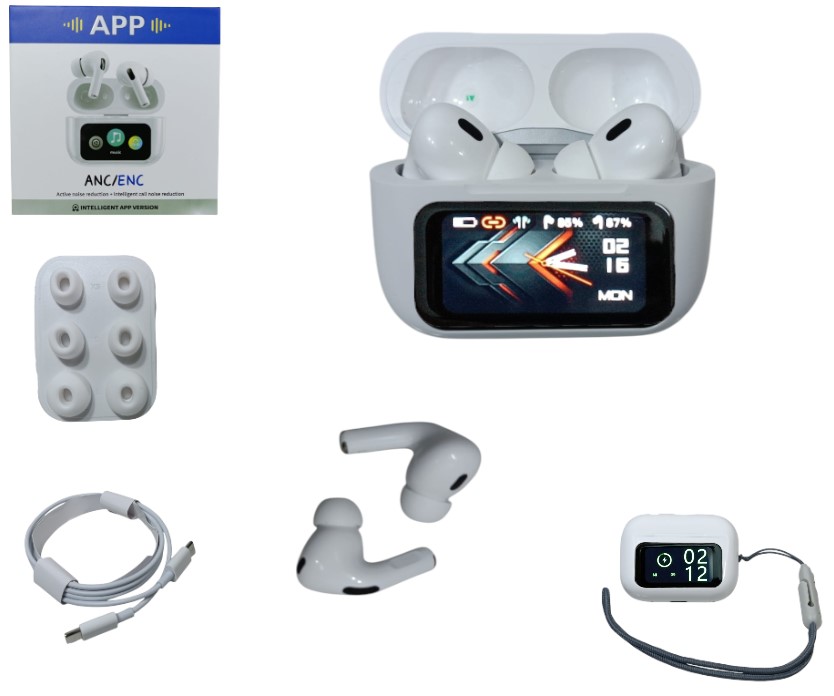 Auriculares inalámbricos con pantalla inteligente JK610