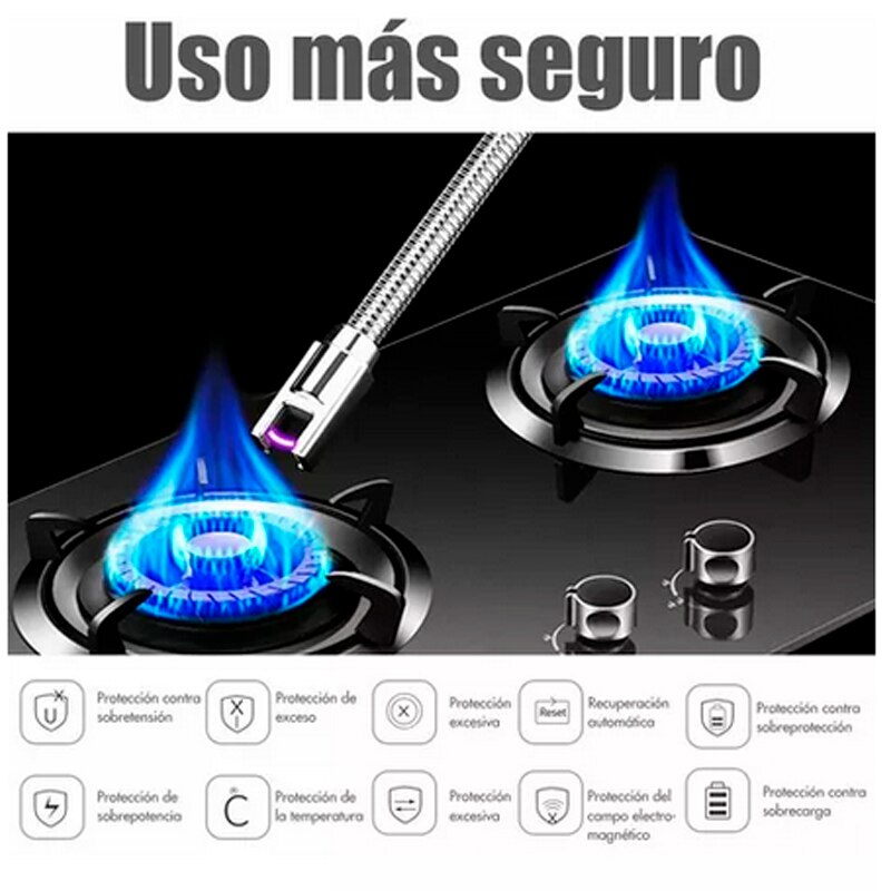 ENCENDEDOR RECARGABLE USB