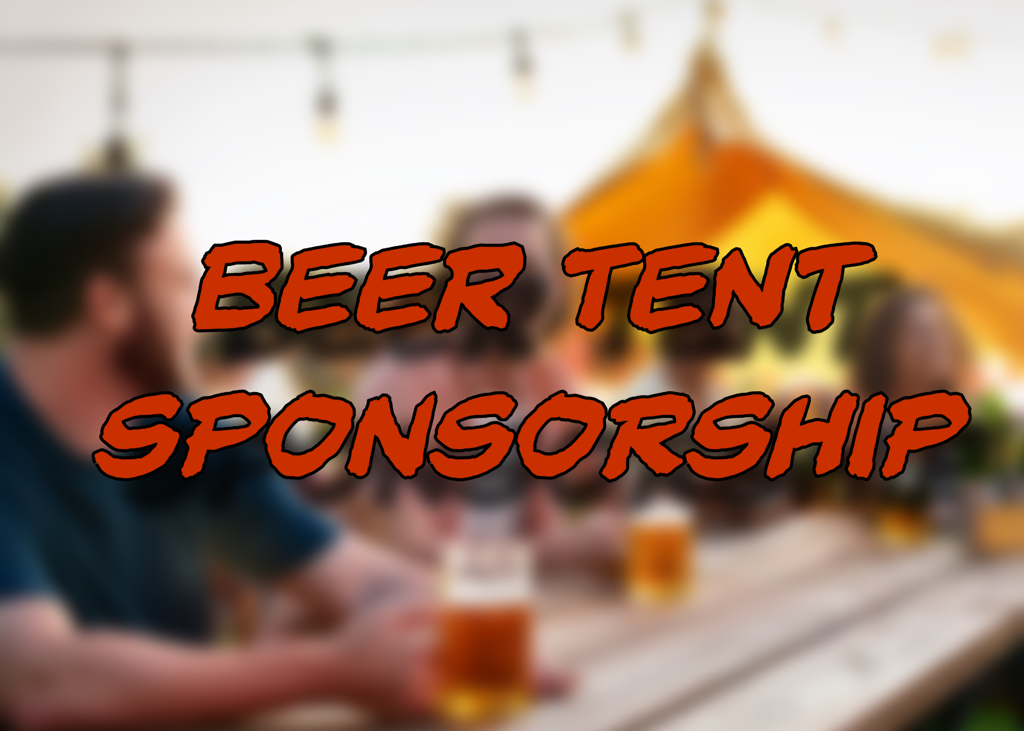 Beer Tent Sponsor