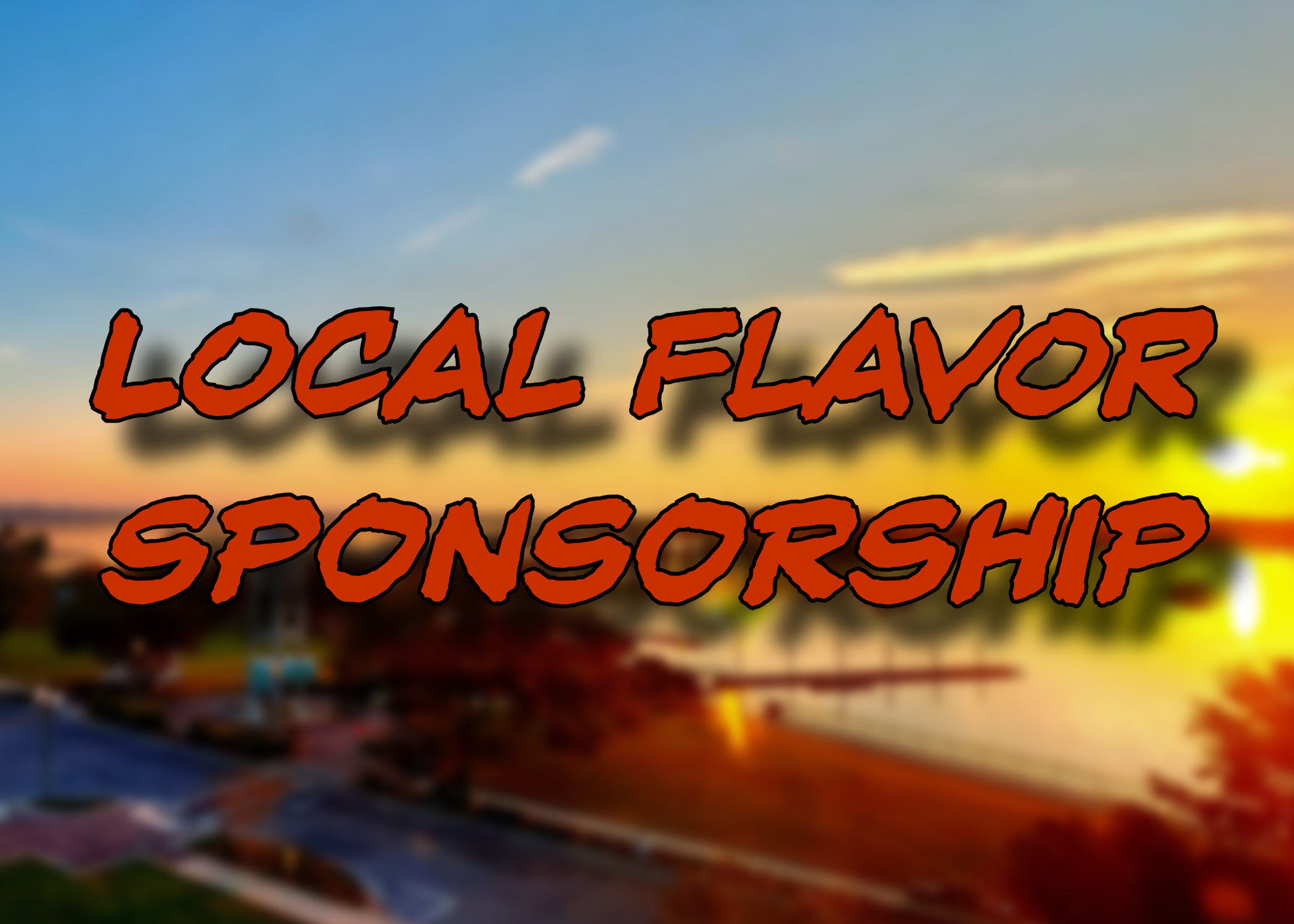 Local Flavor Sponsor