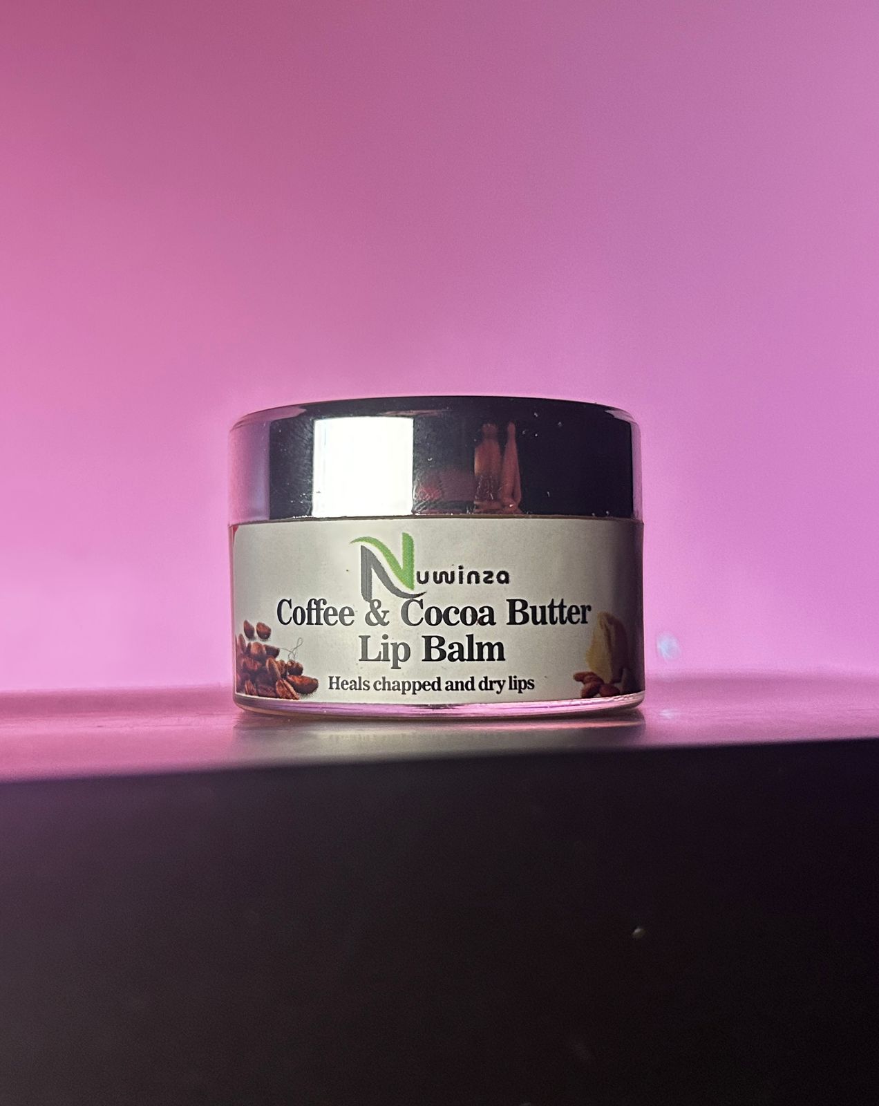 Nuwinza Coffee & Cocoa Butter Lip Balm