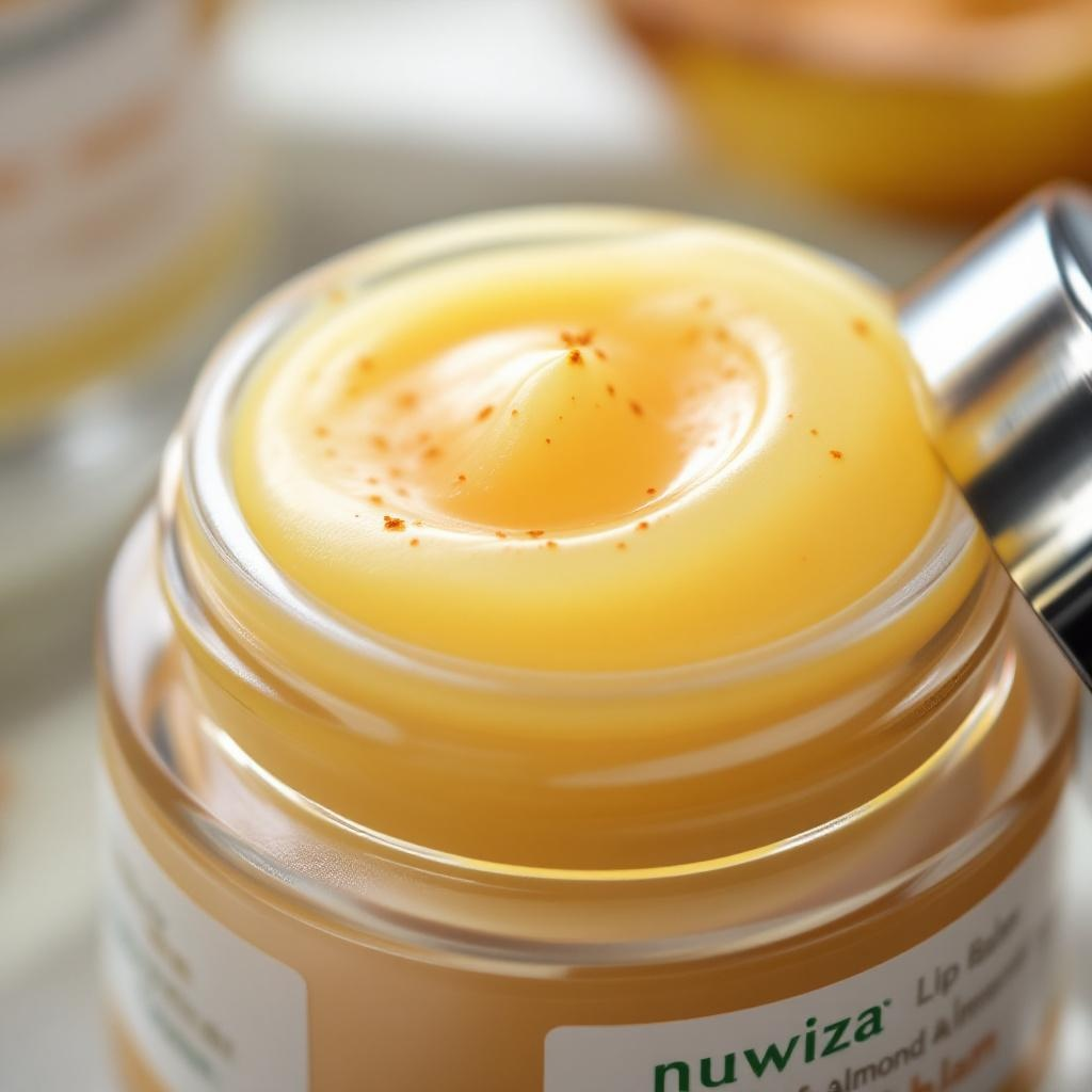 Nuwinza Saffron & Almond Lip Balm