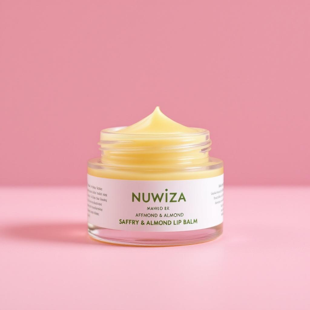 Nuwinza Saffron & Almond Lip Balm