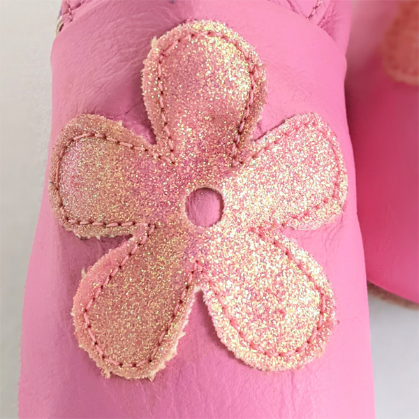 闪亮花朵（热情粉红）M*12cm*6-12ヶ月