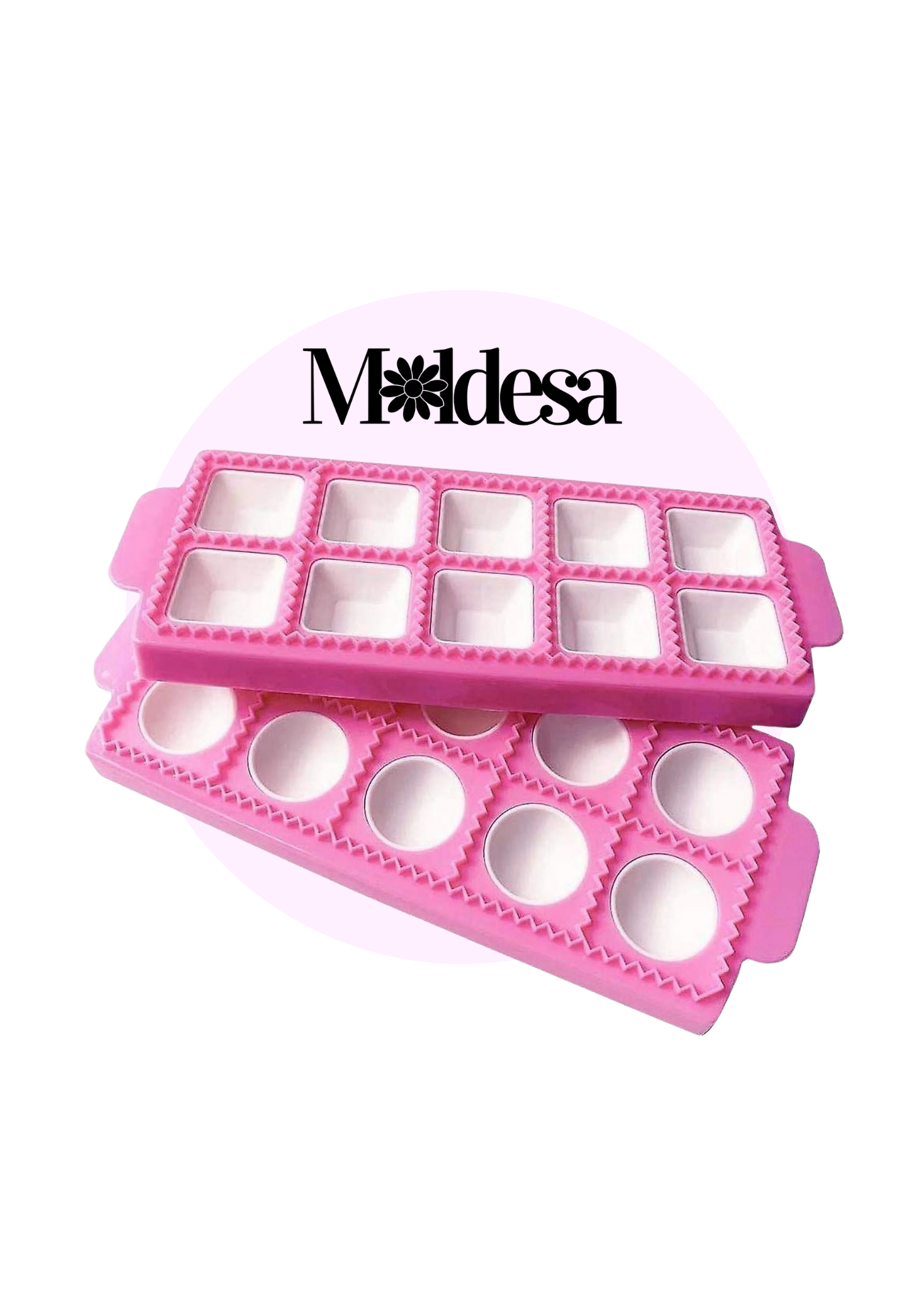 Molde de silicona para ravioles