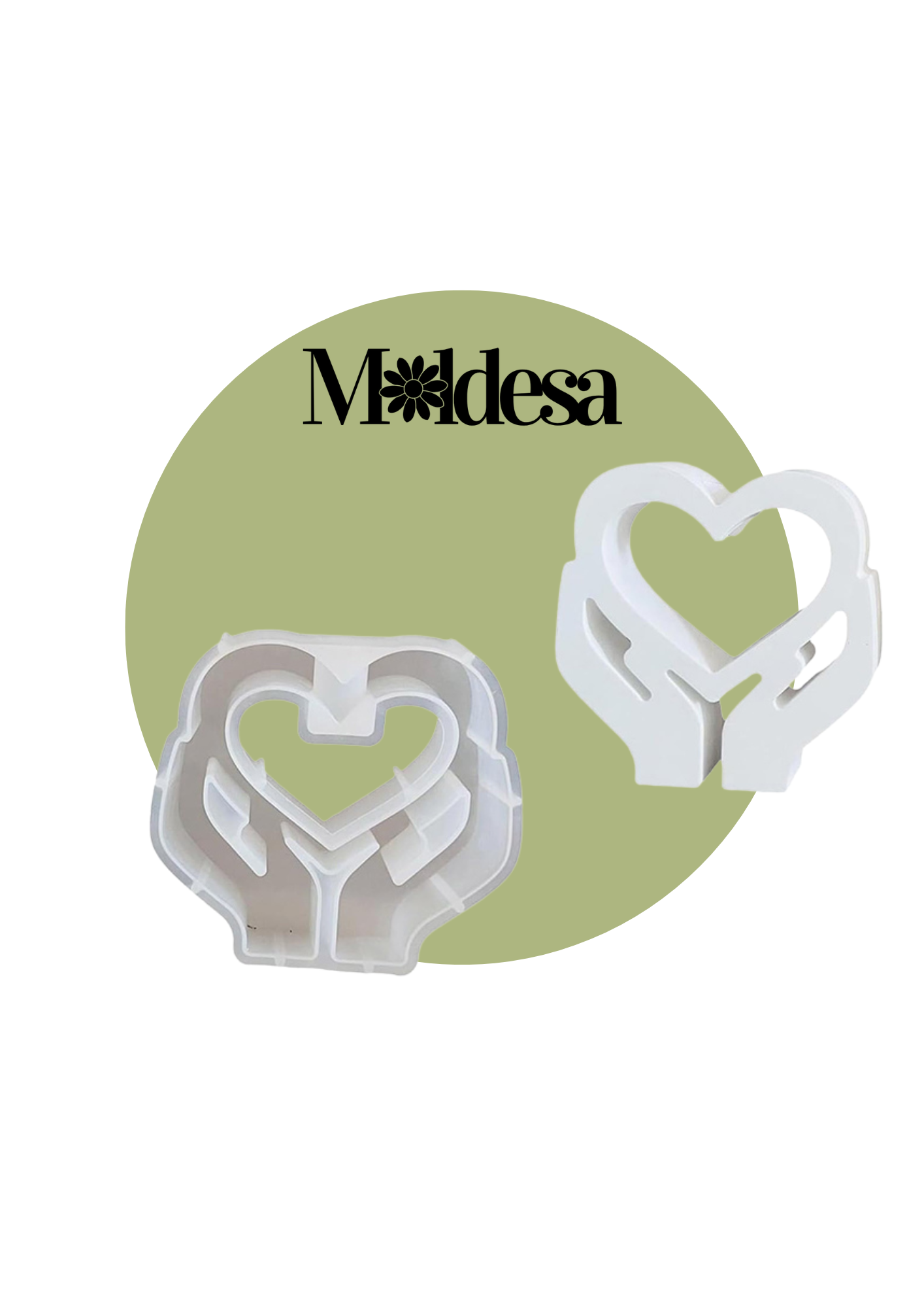 MOLDE SILICONA FLORERO HIDROPONIA