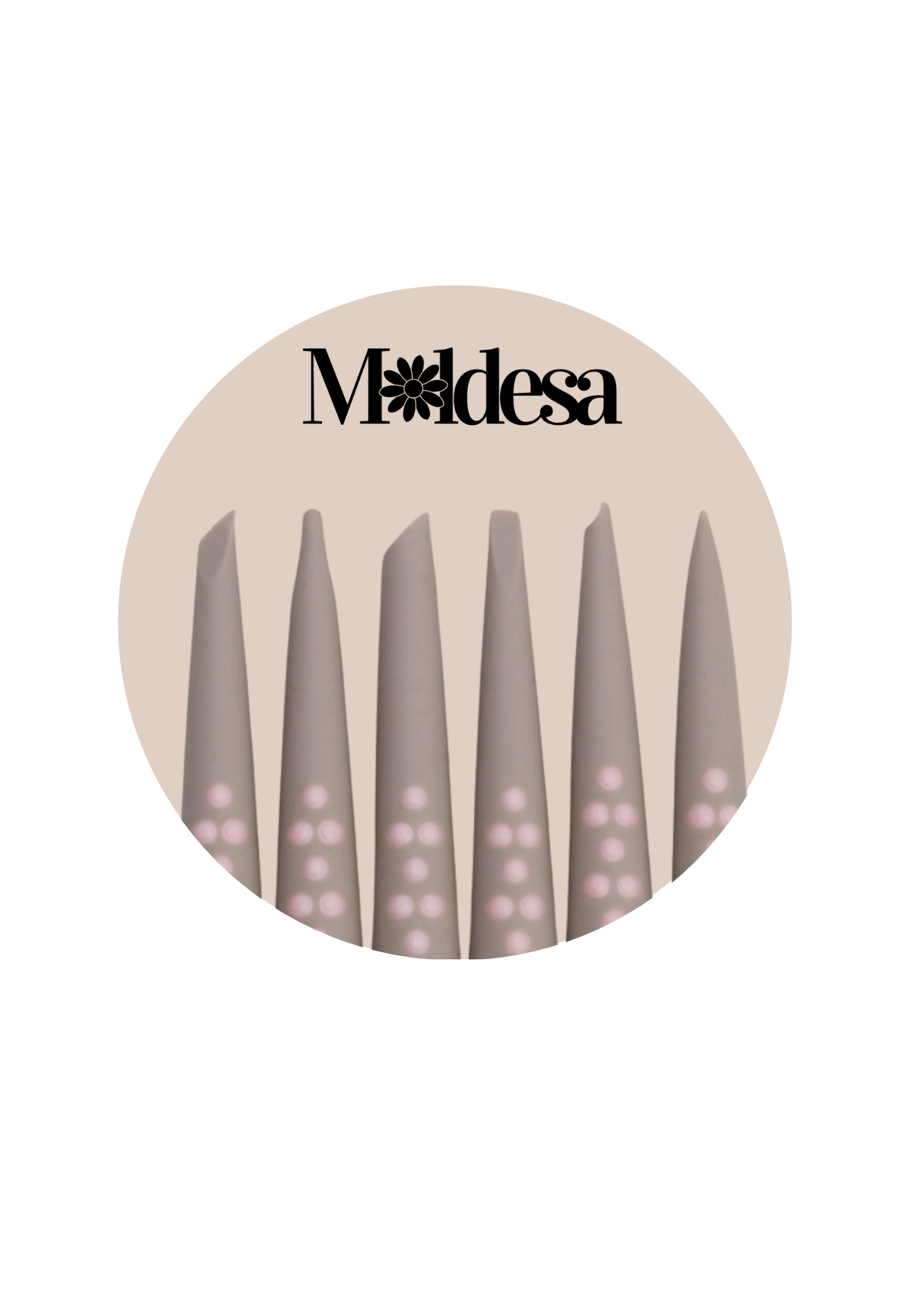 Set de 6 herramientas para moldear
