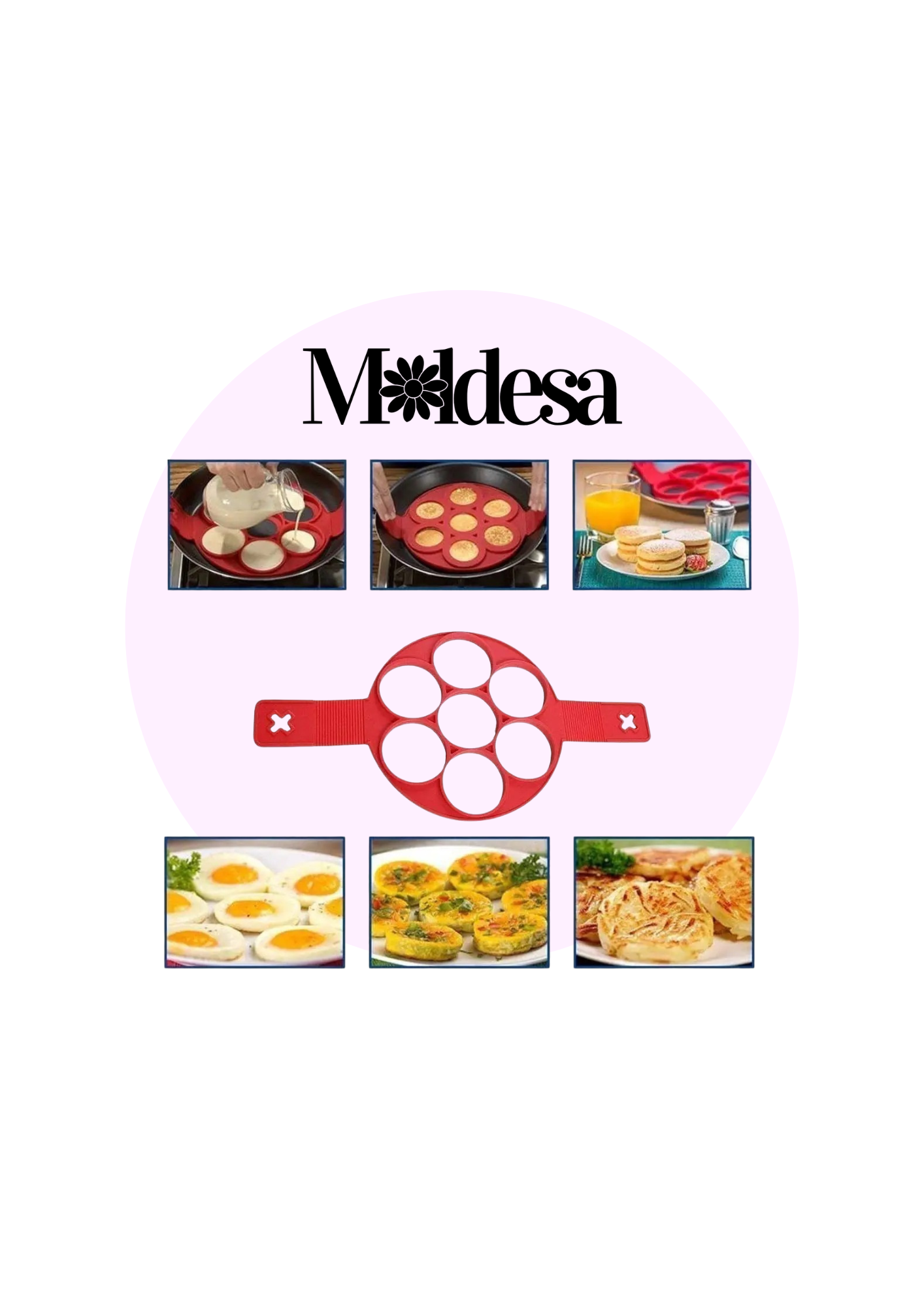 molde para cocinar en la sartén