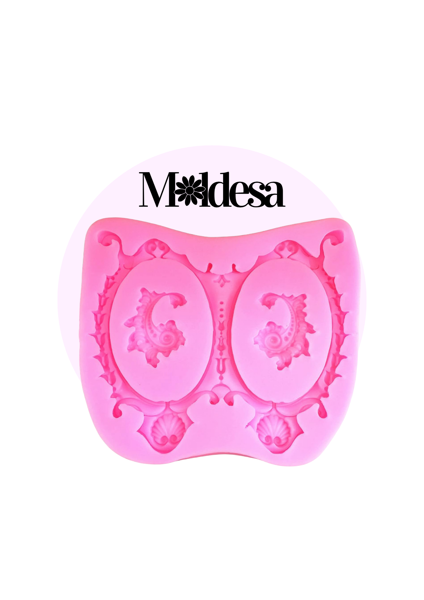 Molde de silicona de ornamento tortuga vintage