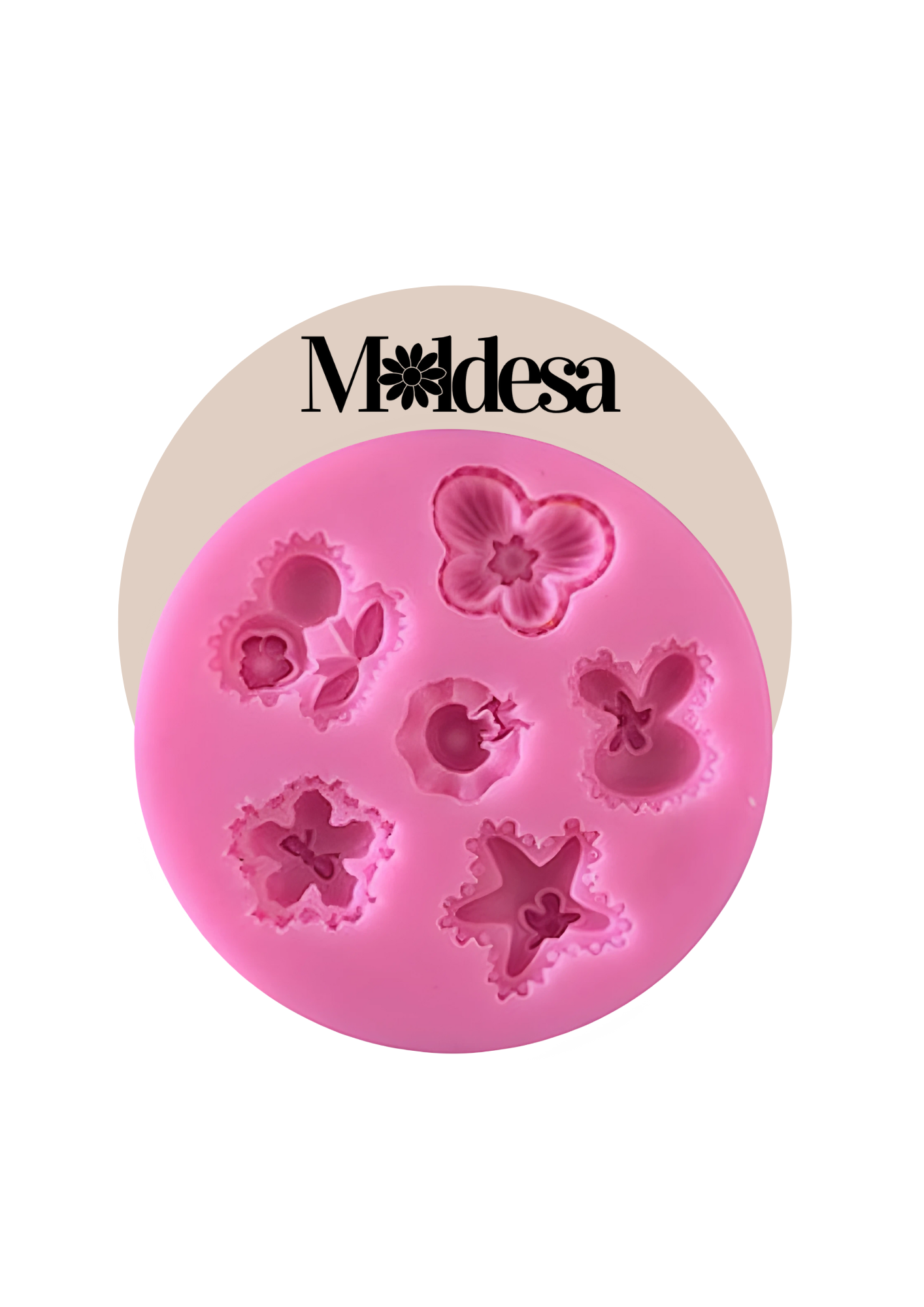 Molde de silicona para minis figuras decorativas