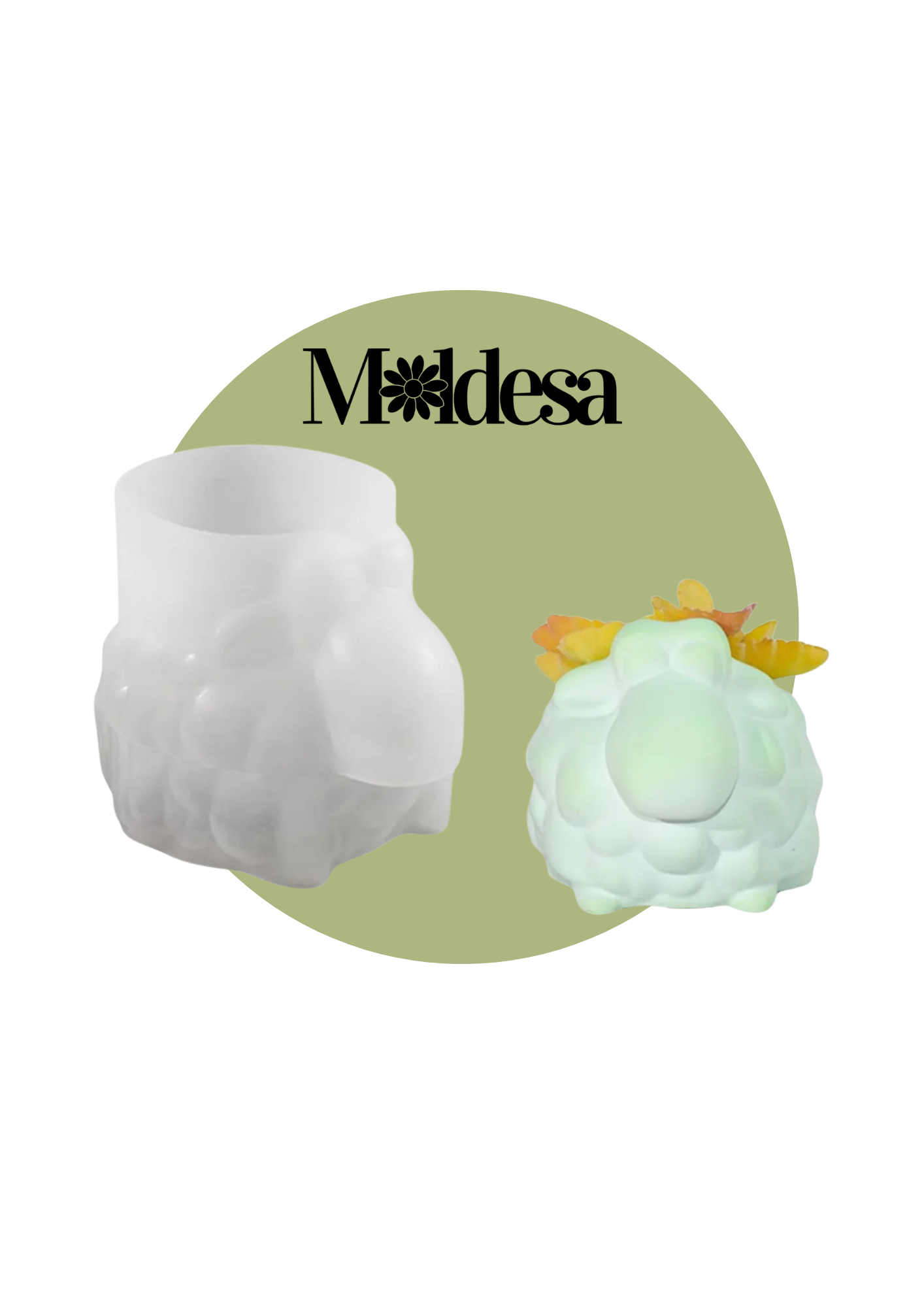 Molde de silicona Oveja