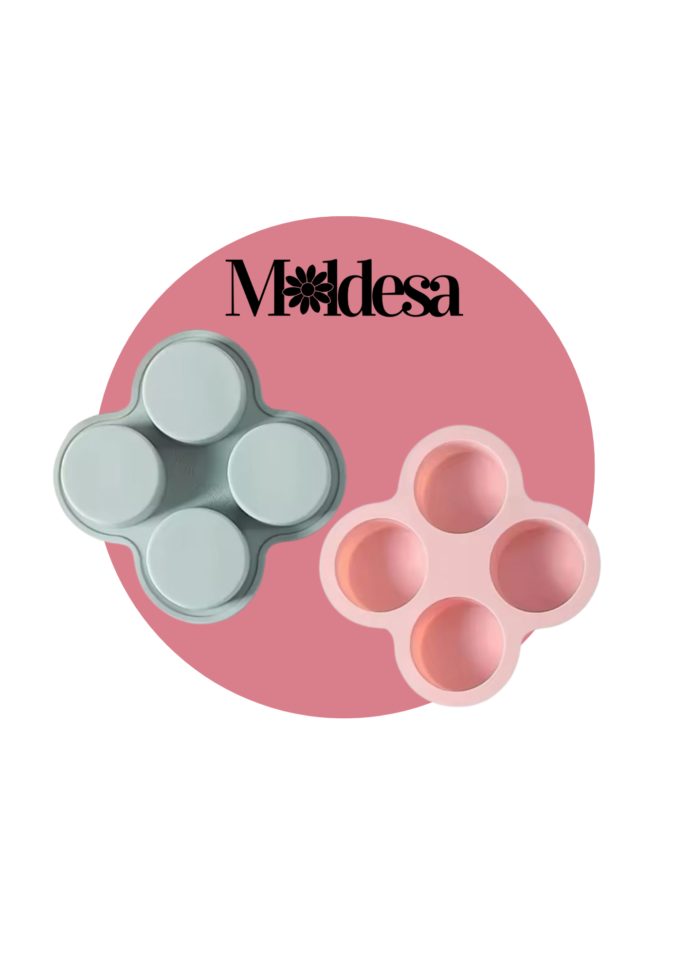 Molde de silicona para postres
