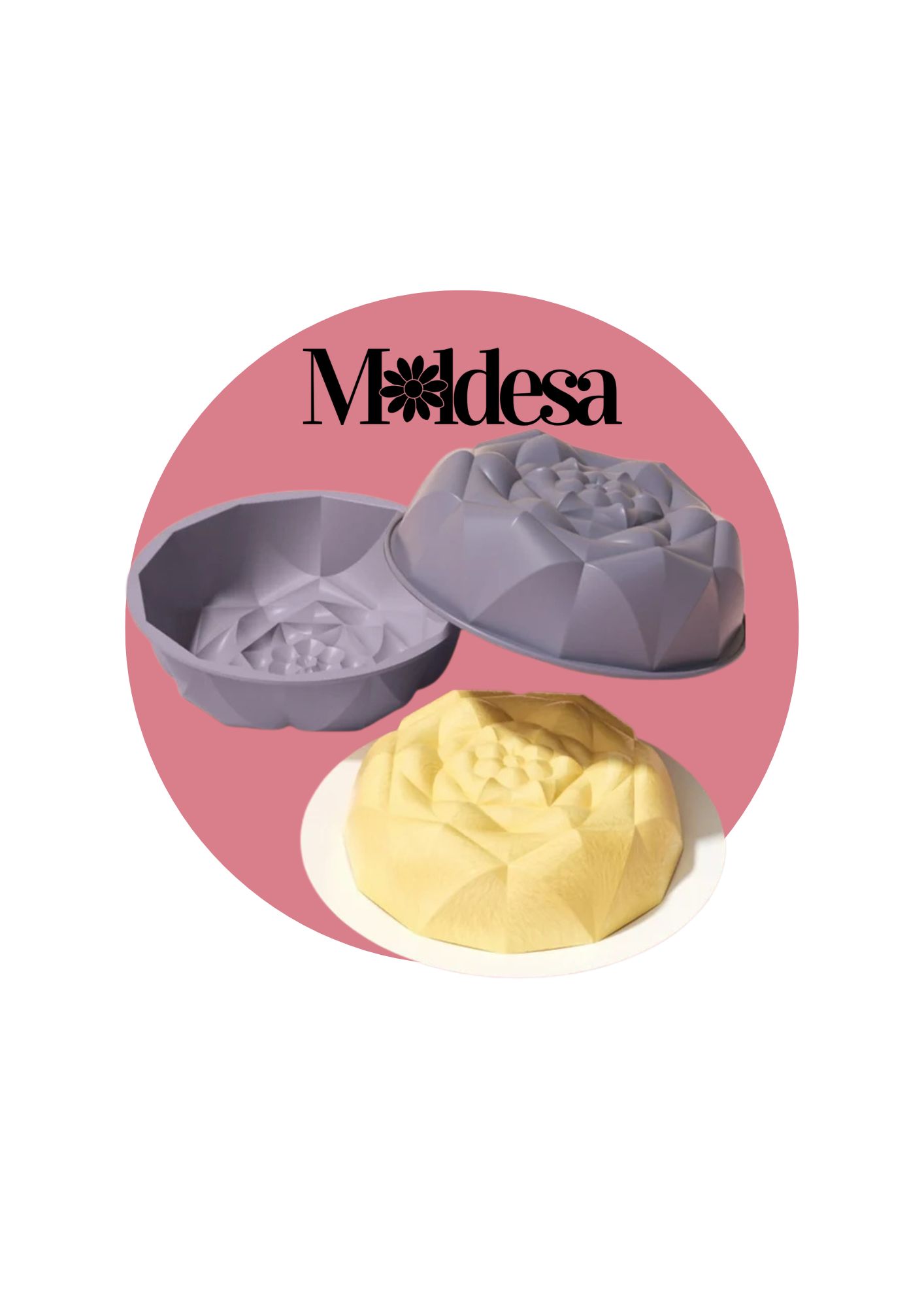 Molde de silicona para torta 