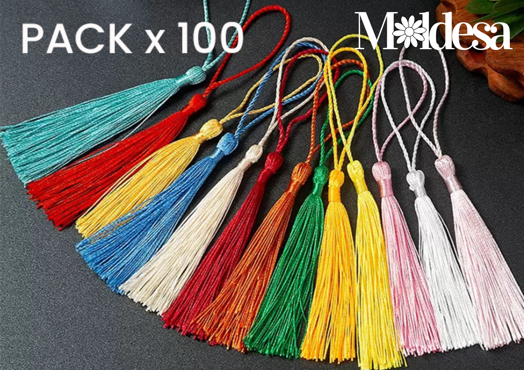 Pack de 100 bordas (tela simple)