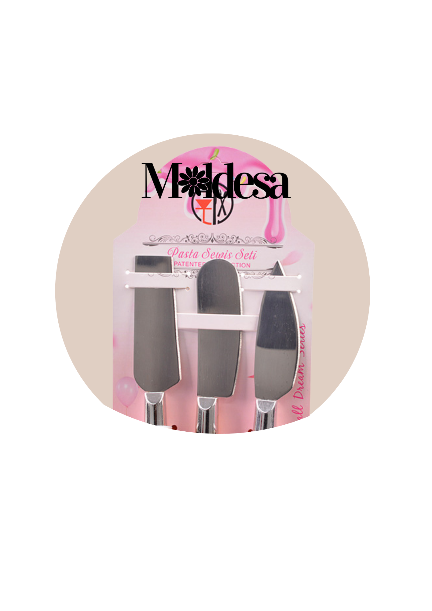 Set de 3 utensilios  para queso
