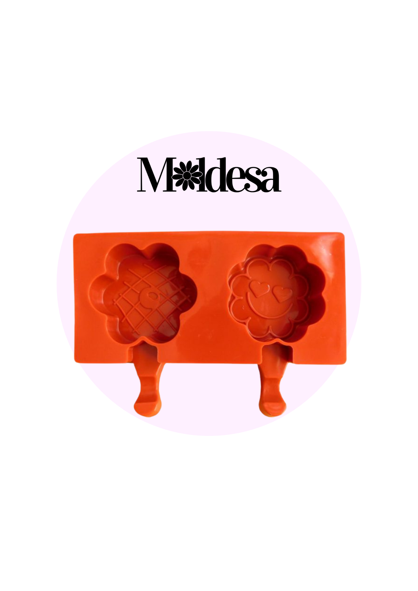 Molde de silicona para paletas de helado