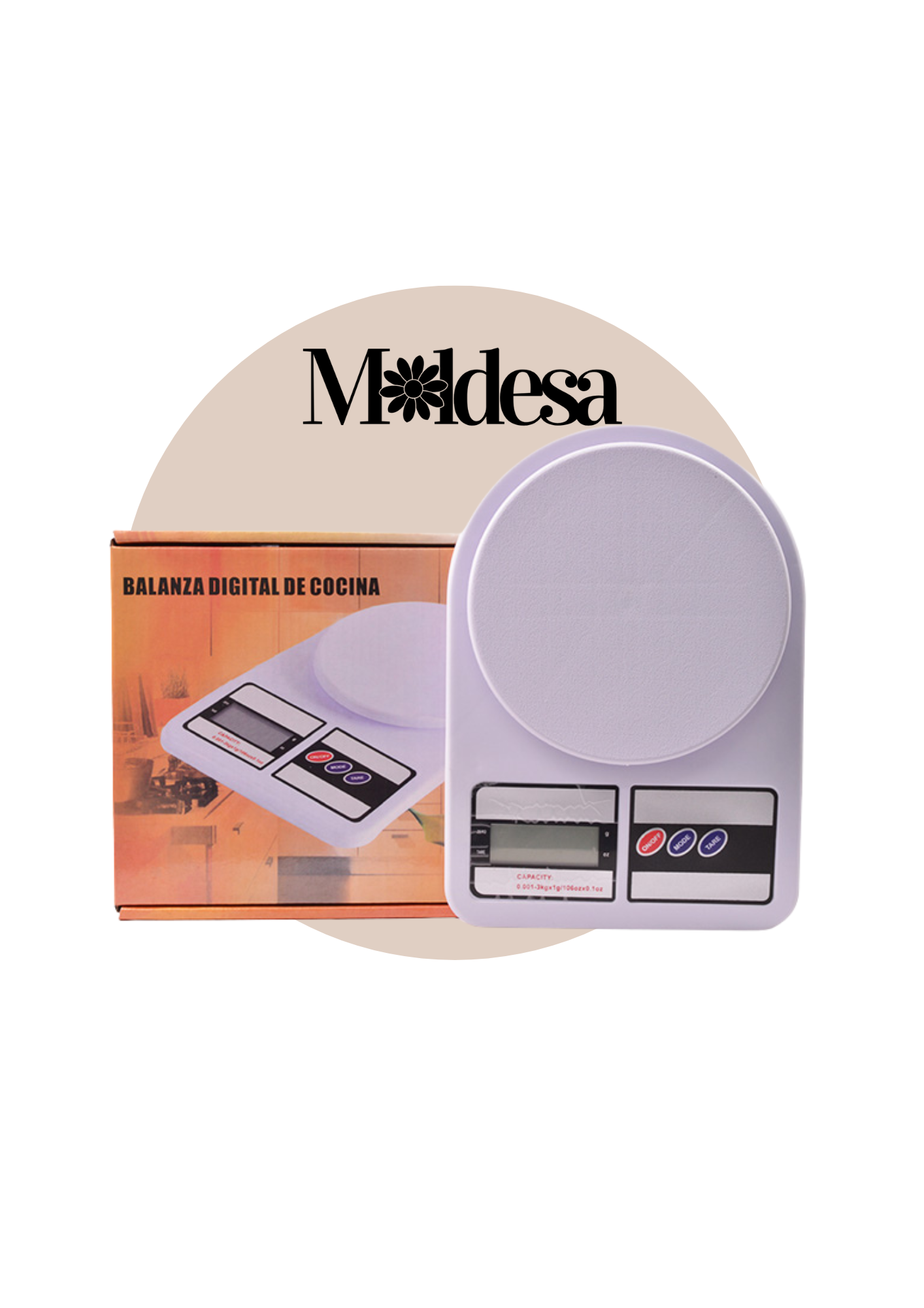 Balanza electrónica de cocina