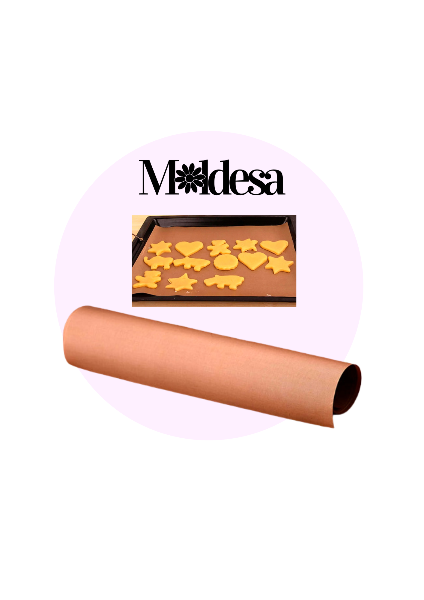 Lamina papel antiadherente para horno