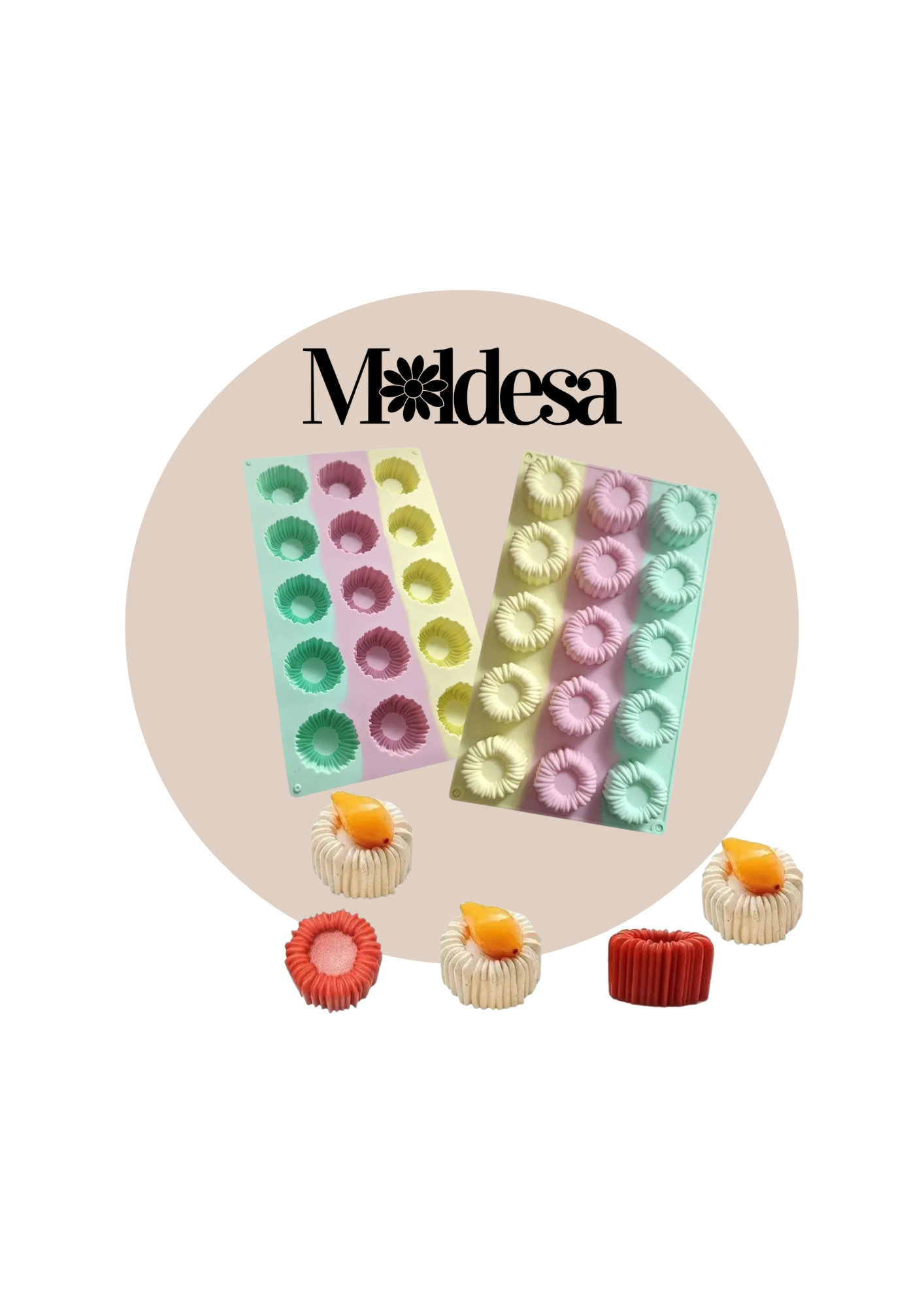 Molde Silicona Mini Charlotte