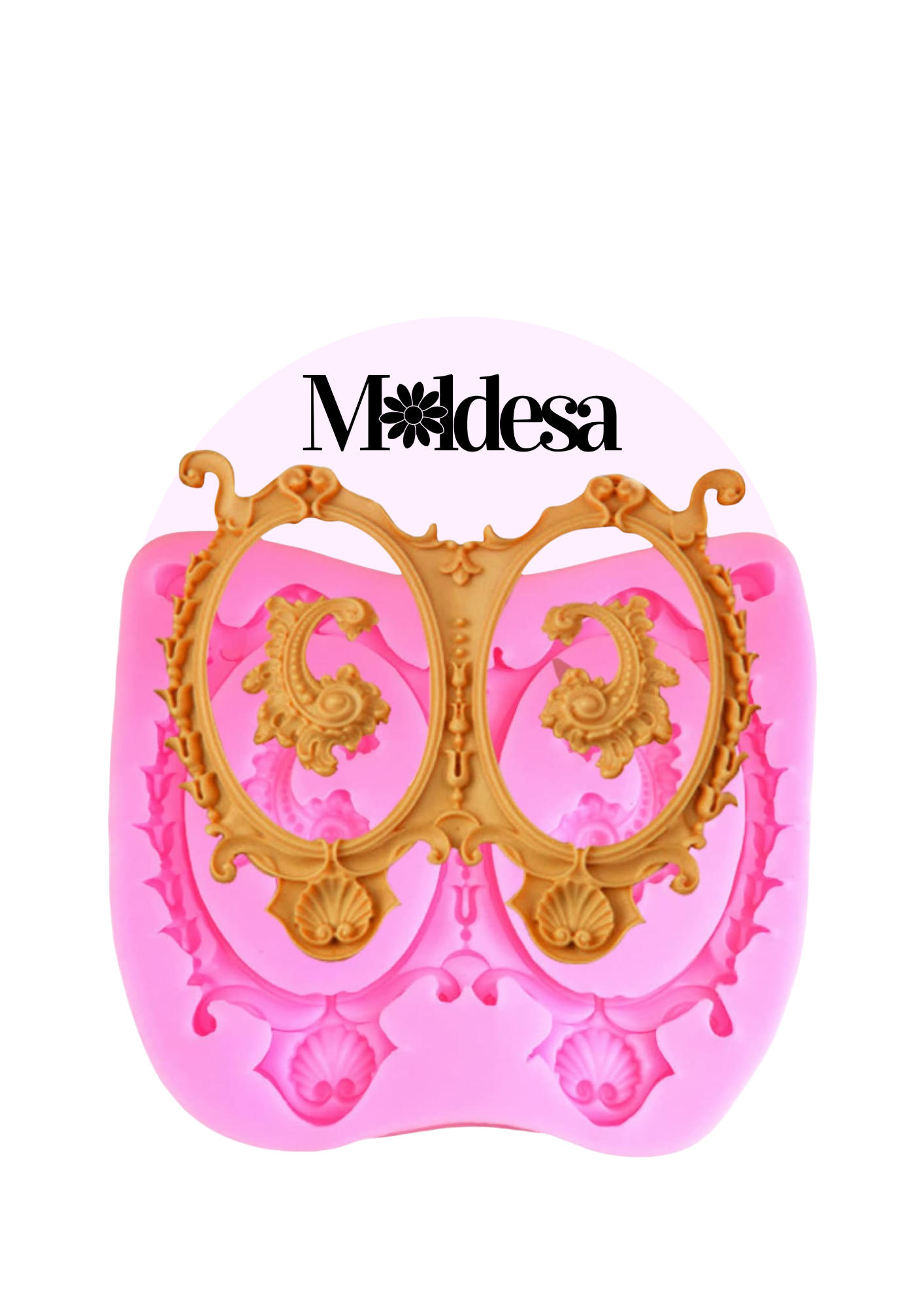 Molde de silicona de ornamento tortuga vintage