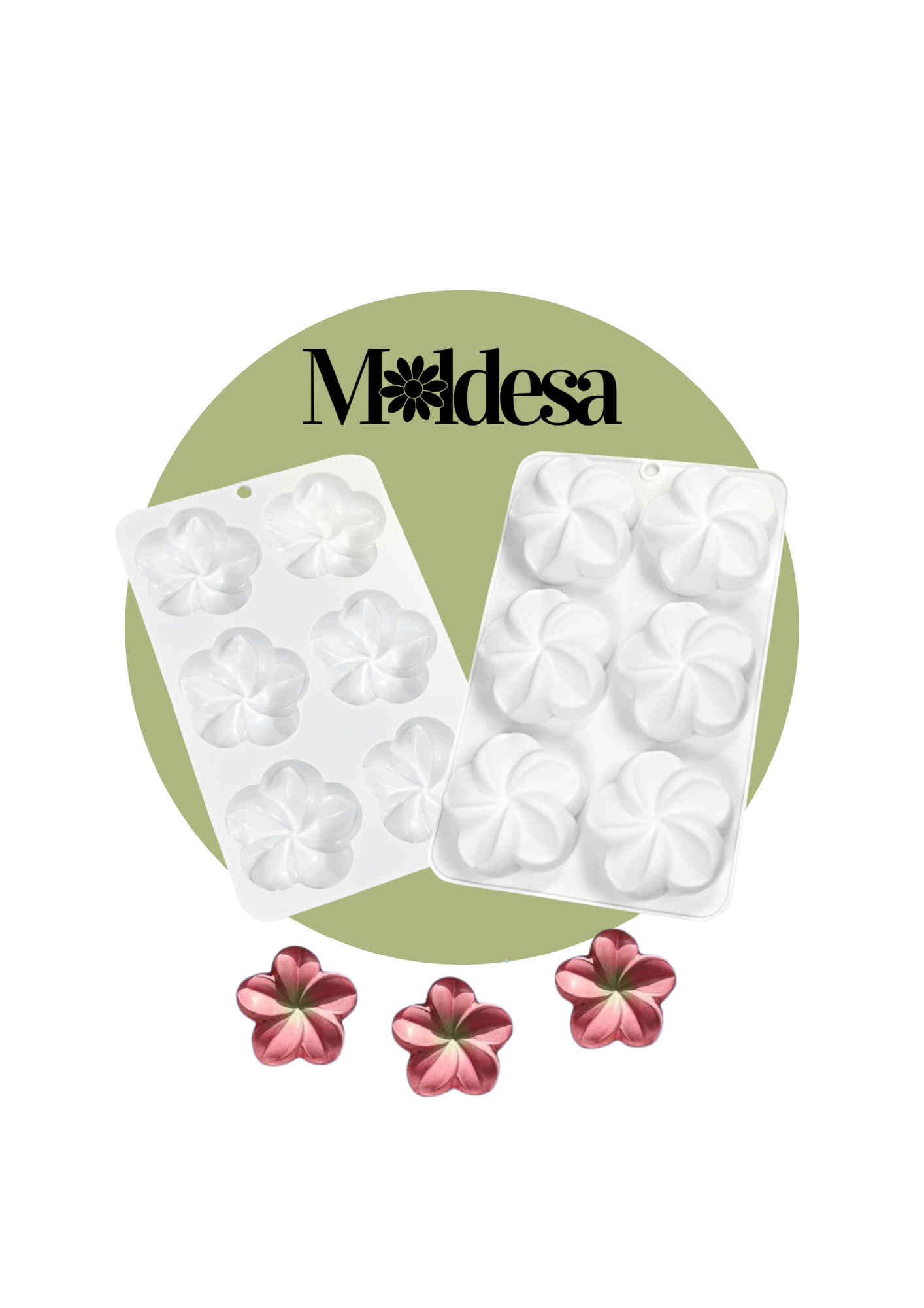 Molde de flores