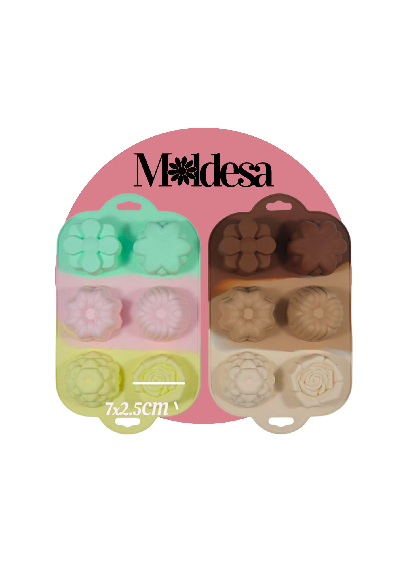 Moldes de silicona para repostería