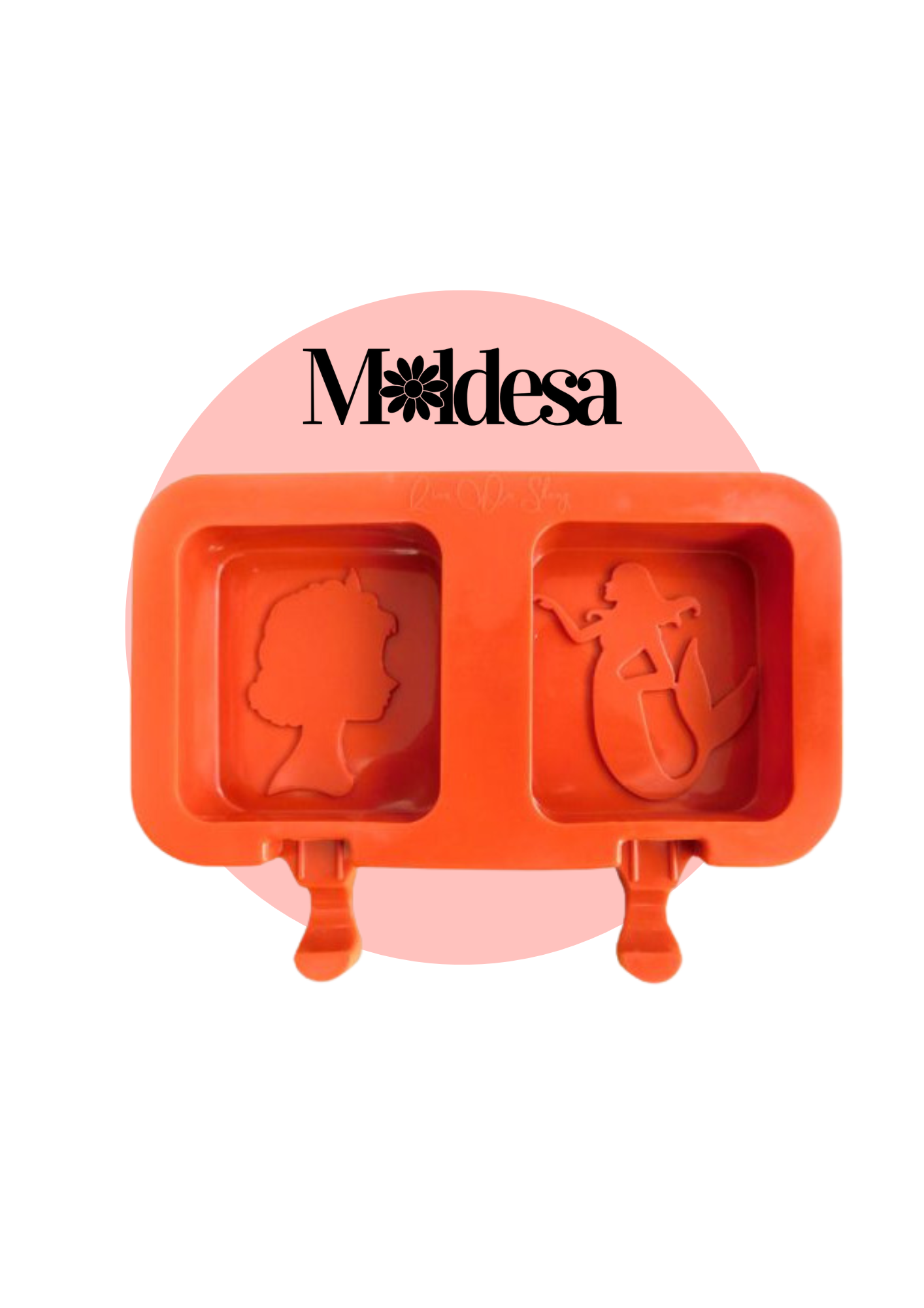 Molde de silicona para paletas cuadrada