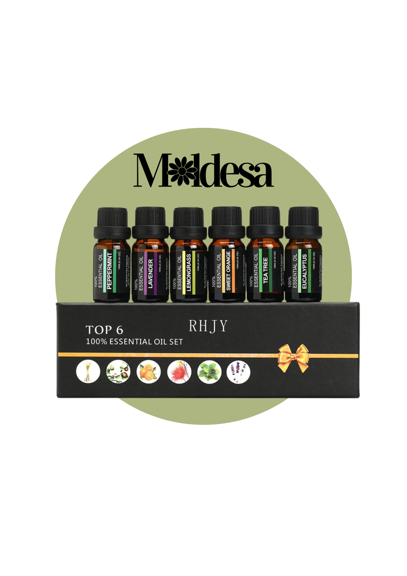 SET 6 ACEITES ESENCIALES