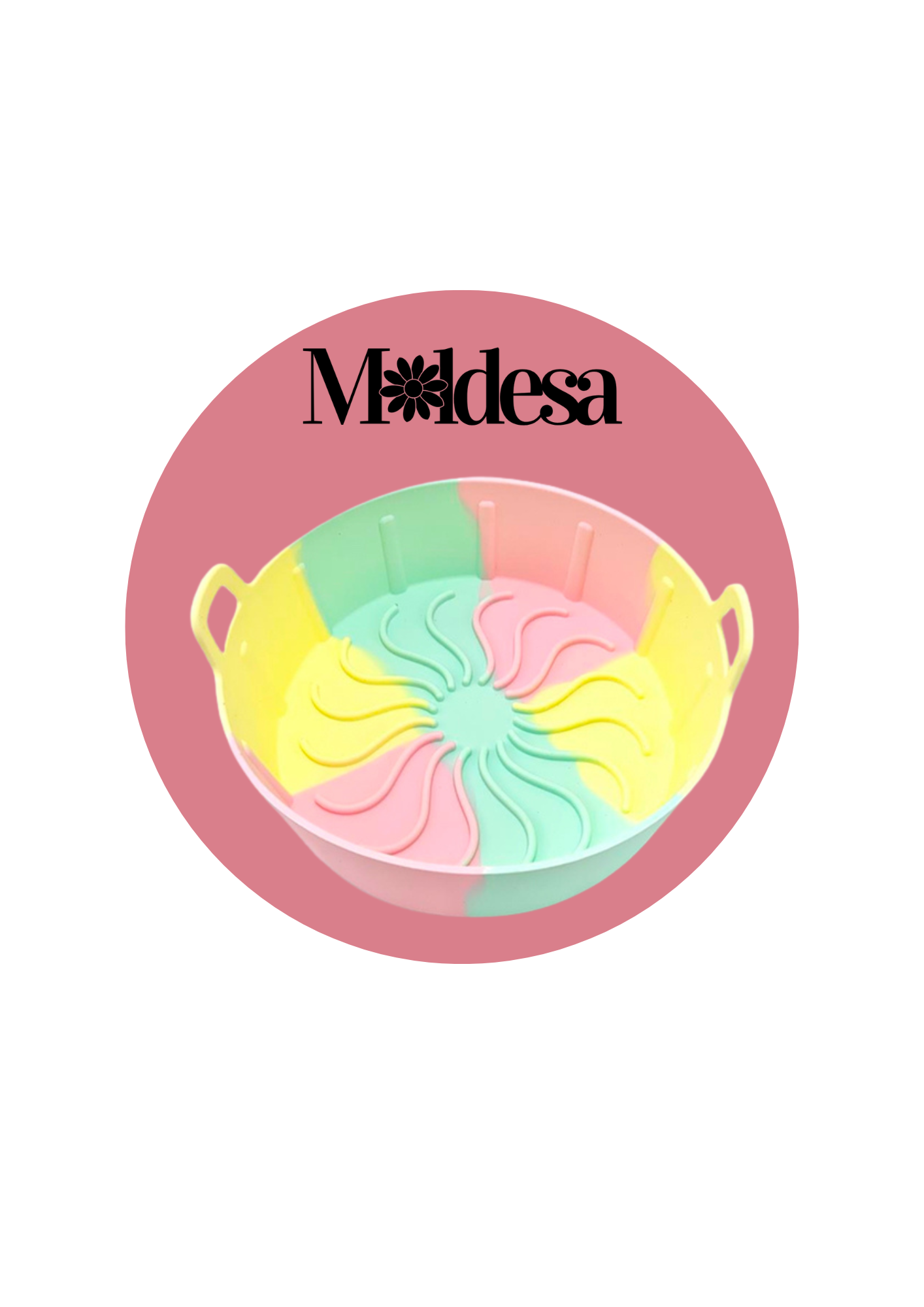 Molde silicona para fryer 