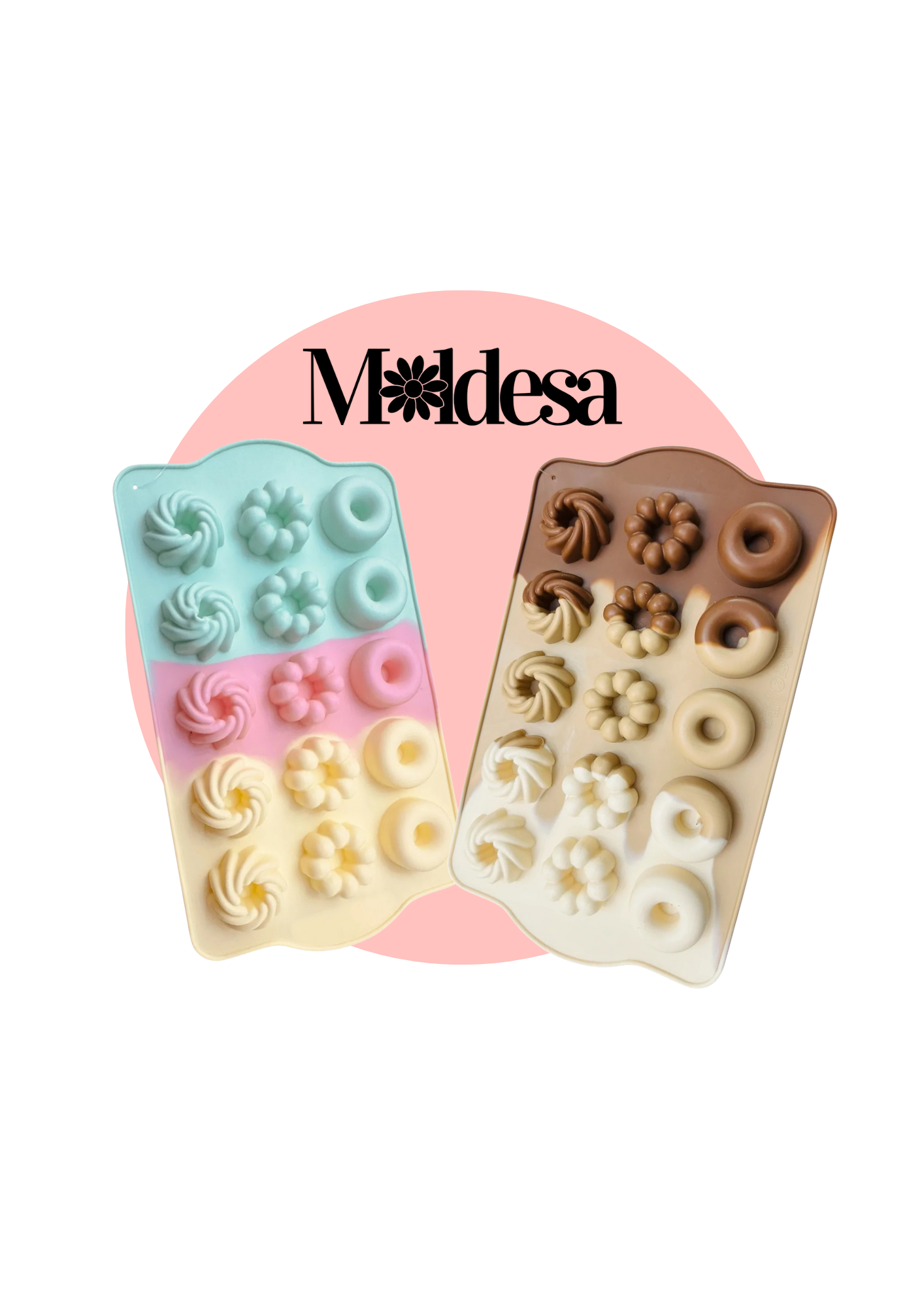 Moldes de silicona para repostería