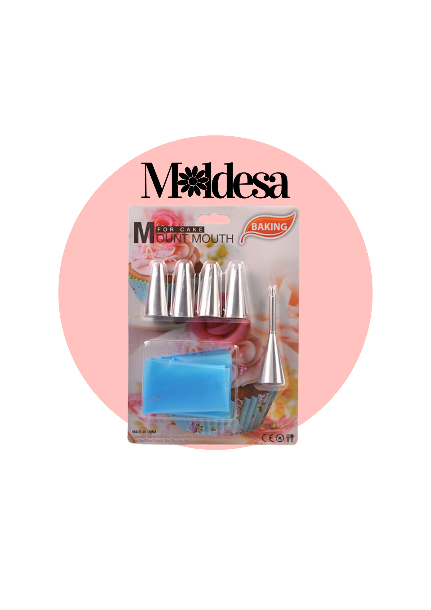 Set de 5 picos + manga