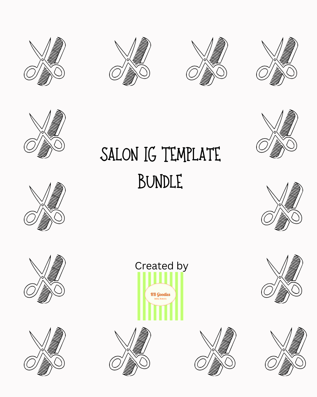 Customizable Salon Owner Instagram Templates