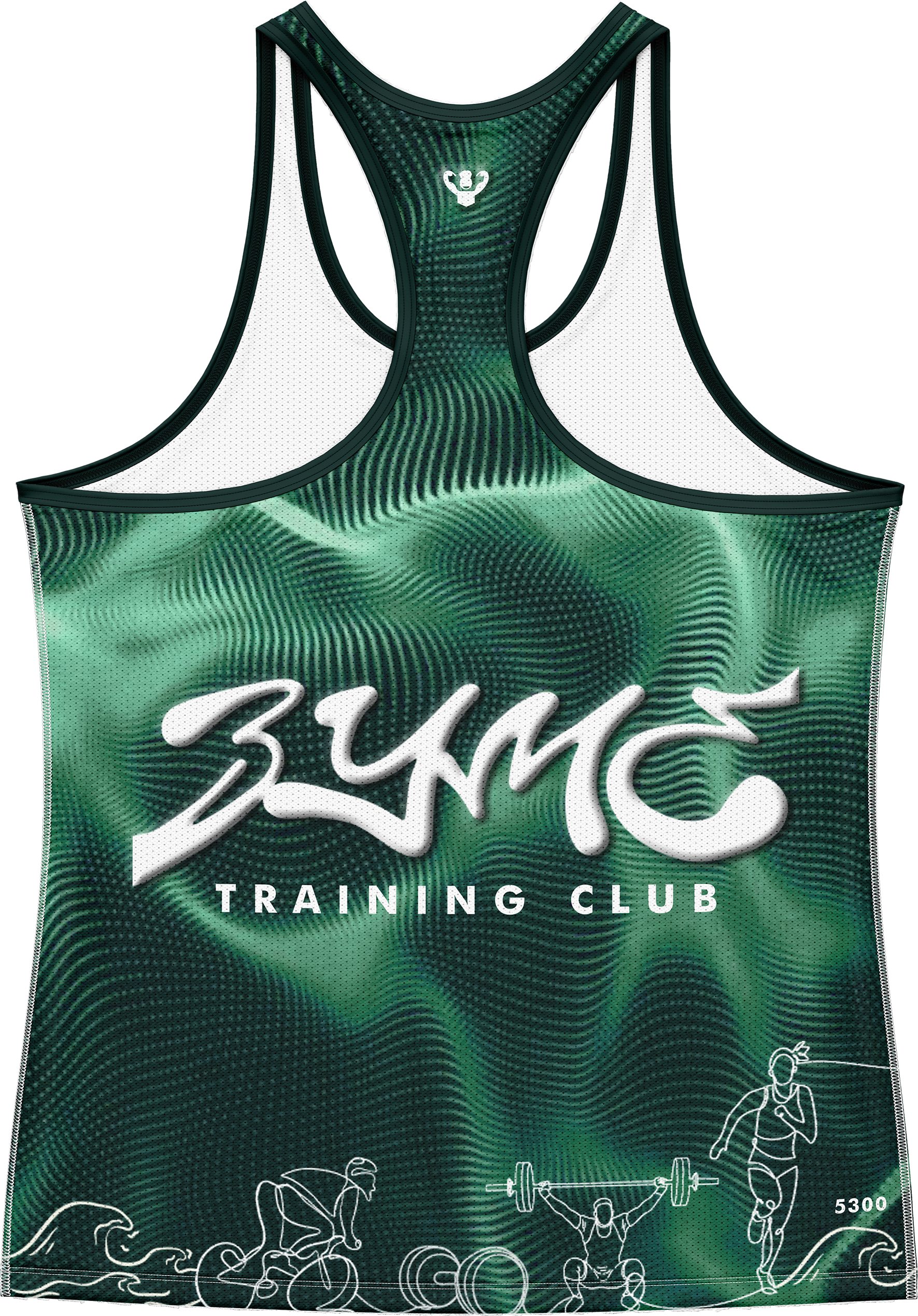 Emerald Byme Performance Running Singlet