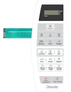Membrana microondas Panasonic NN-ST254W