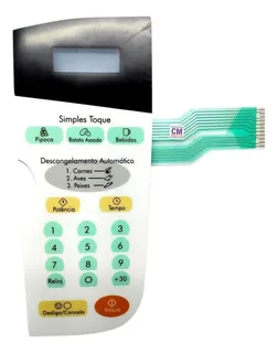 Membrana microondas LG GOLDSTAR MS 74ML/ MS 116 ML