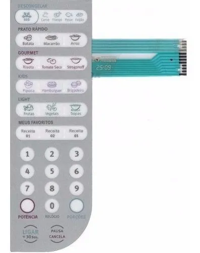 Membrana microondas Eletrolux MEF 41