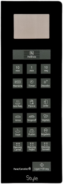 Membrana microondas Panasonic NN-ST674