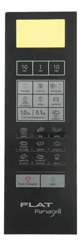 Membrana de Micro-ondas Panasonic NN-GF580MRU FLAT PANAGRIL