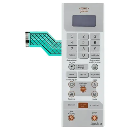 Membrana microondas brastemp BMG35 AB Maxi Gratine