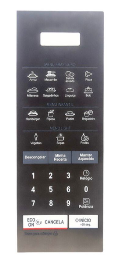 Membrana microondas LG MS2357R/RA