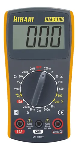 Multímetro Digital Hikari HM-1100