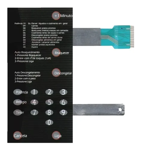 Membrana microondas brastemp BMP 31