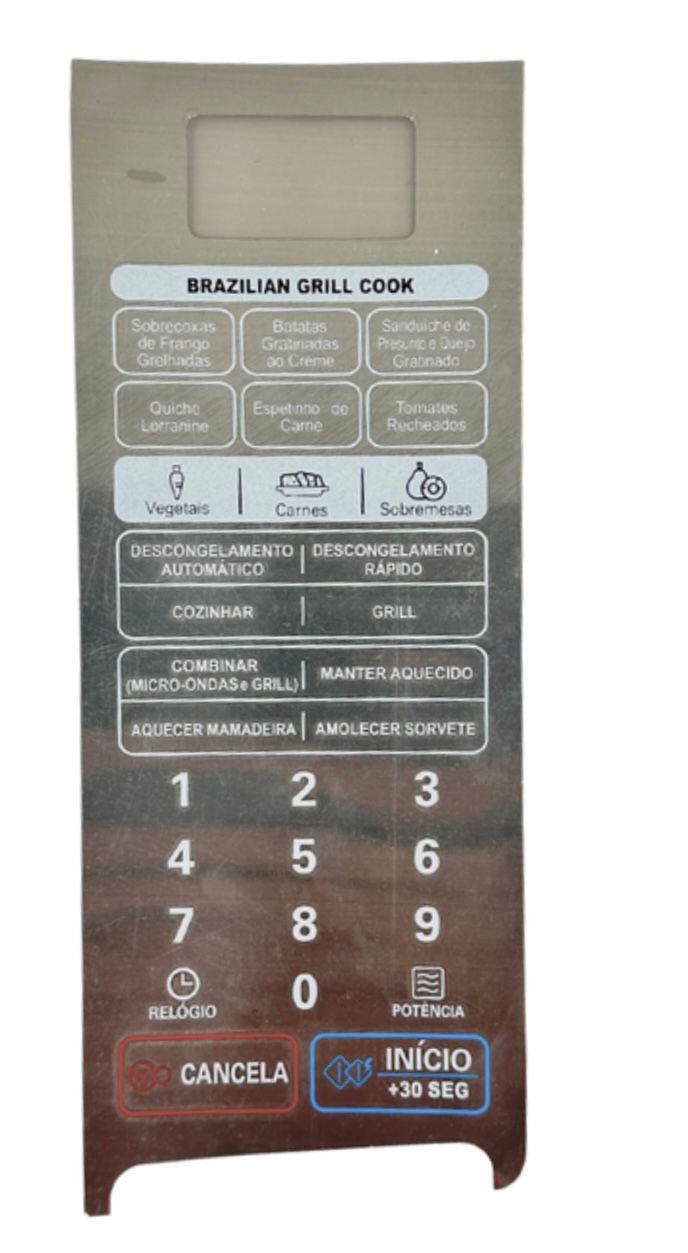 Membrana microondas LG MH7049C BRAZILIAN GRILL COOK