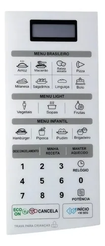 Membrana microondas LG MS2347G/GA