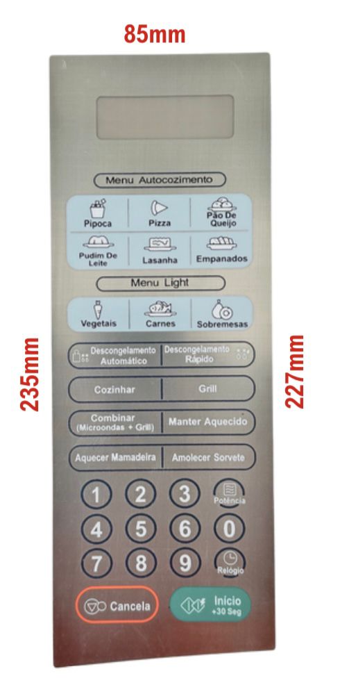 Membrana microondas LG MH 4046 SP/ SPE 40L