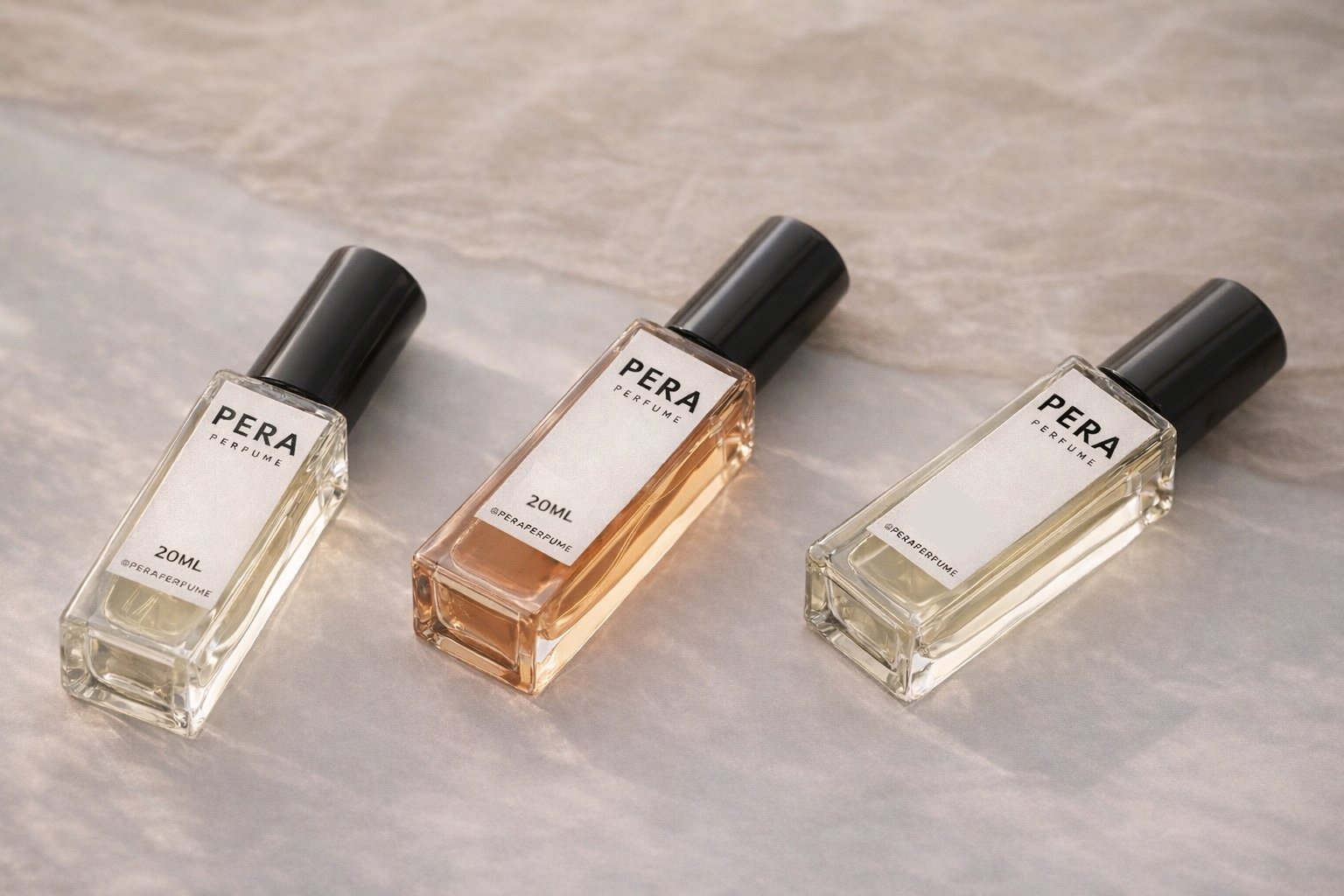 PERA Perfumes Pack Of 5 Fragrances – 20ml Each