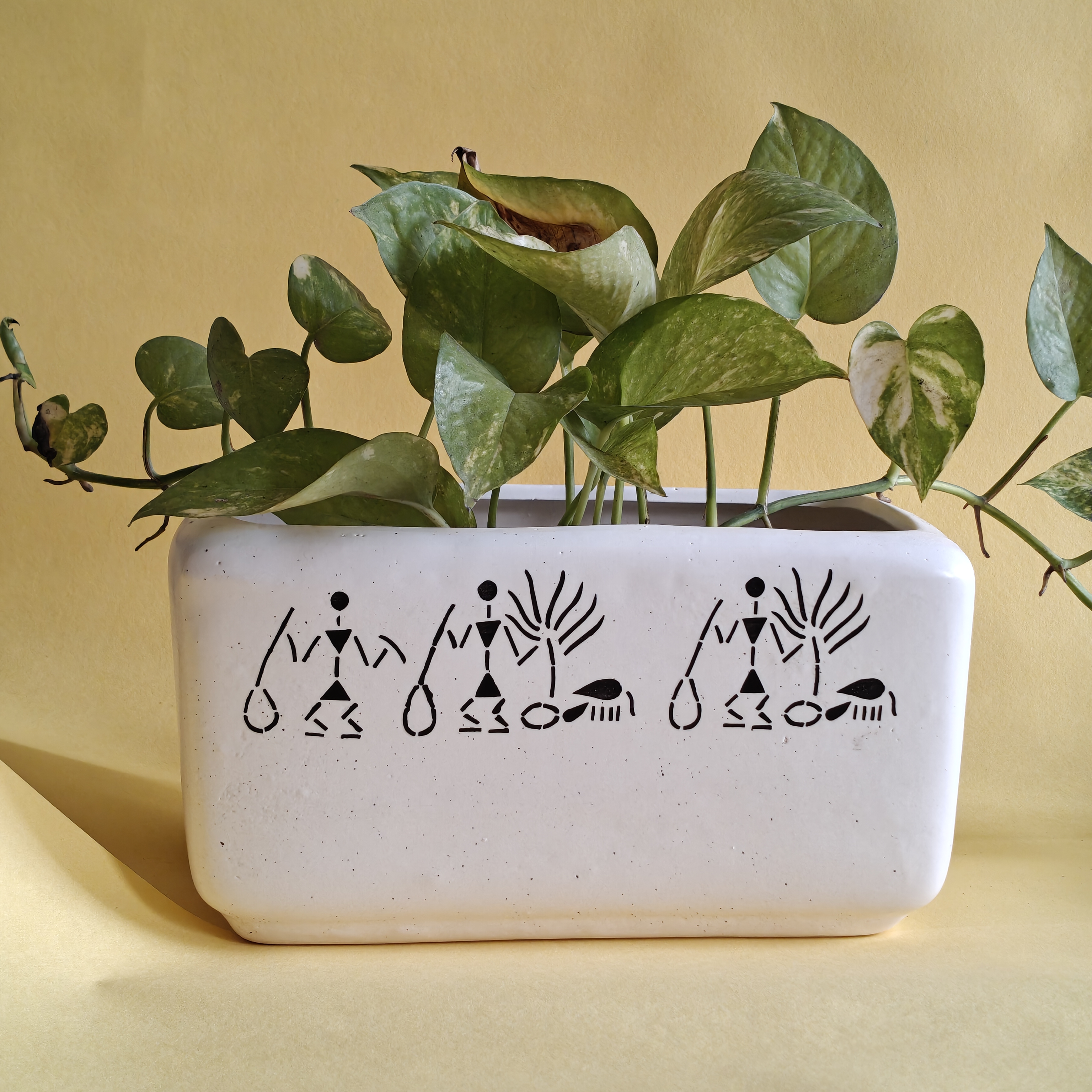 Ceramic Brick Planter