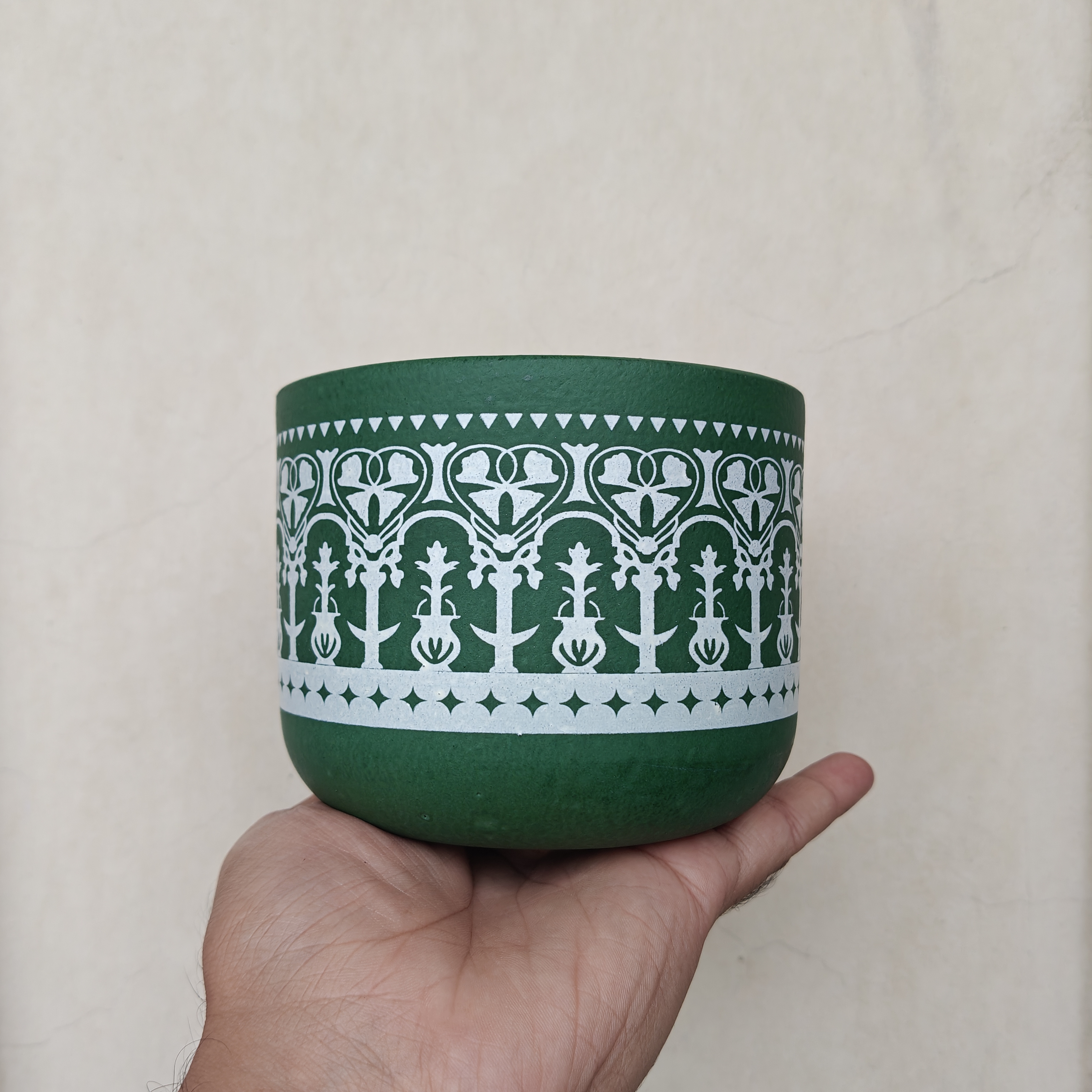 Painted Terracotta Planters