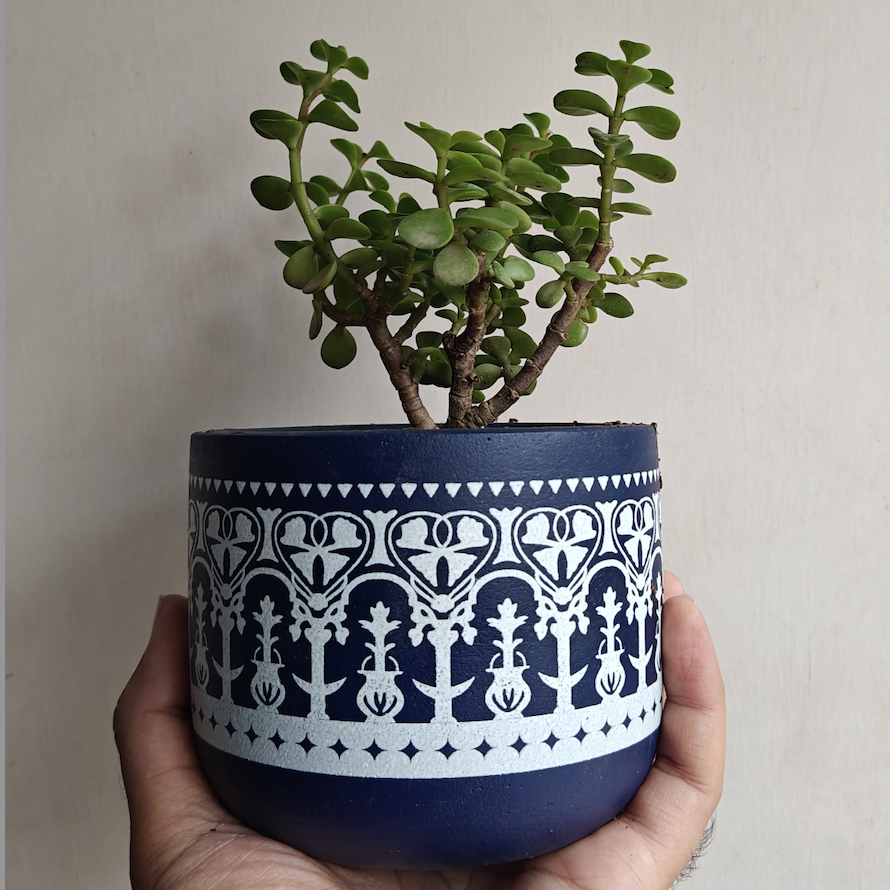 Painted Terracotta Planters